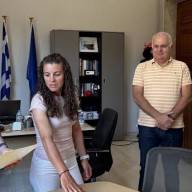 Ορκωμοσία νέας μόνιμης υπαλλήλου στο Δήμο Ηρακλείου 